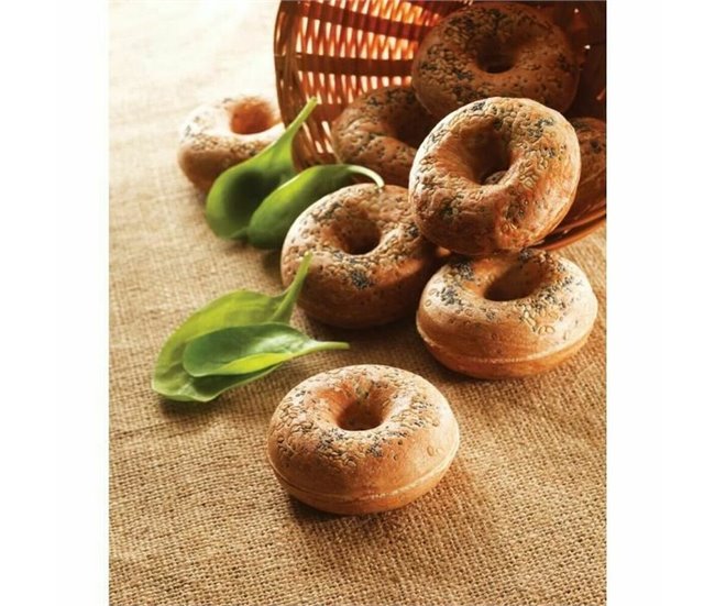 Molde de Bolos Donut Preto