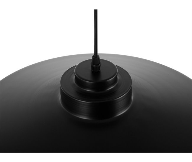 Beliani Candeeiro de tecto CARDENER Preto