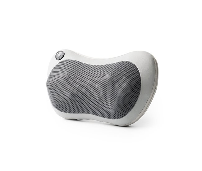 Massajador Shiatsu Compacto Recarregável Preto