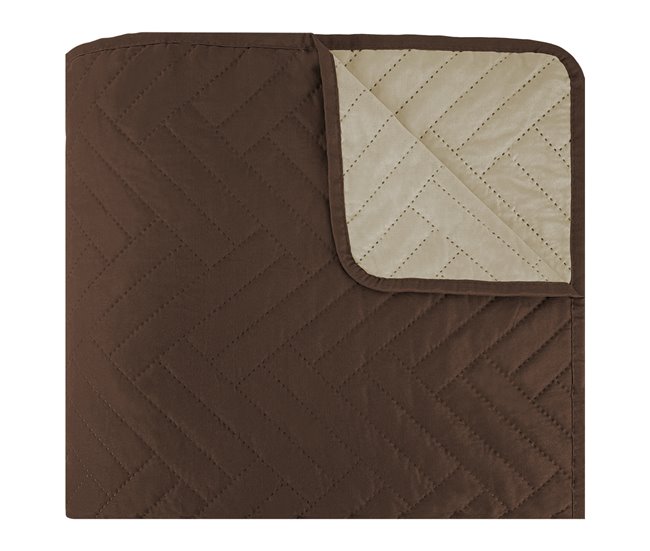  Acomoda Textil - Colcha e capa de almofada Bouti termosselada reversível 
