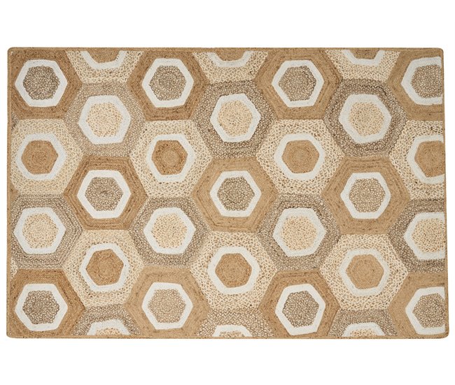 Beliani Pelos curtos BASOREN 200x300 Bege