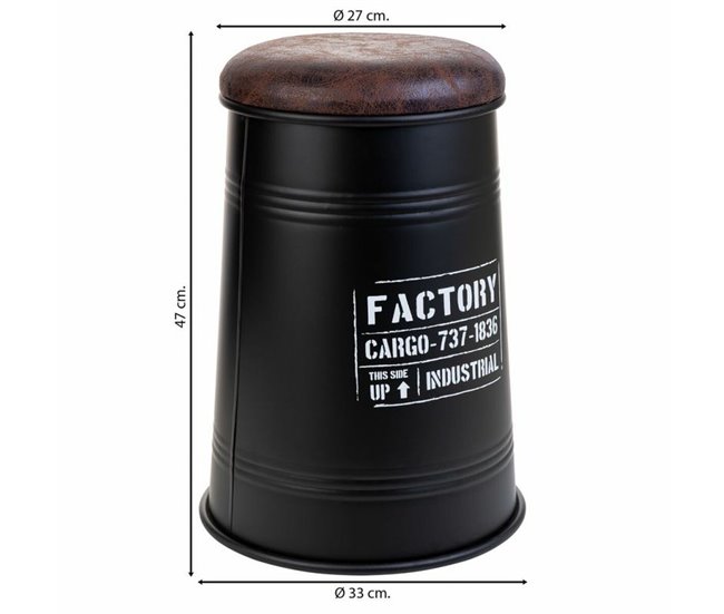 Banqueta Preto