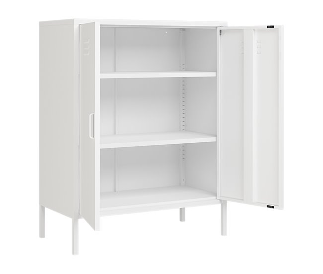 Armário de arquivo Pyhäranta  em aço Branco