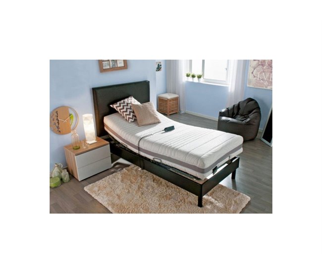 Estrado articulado DELUXE 90x190 cm. Wengue Wengue