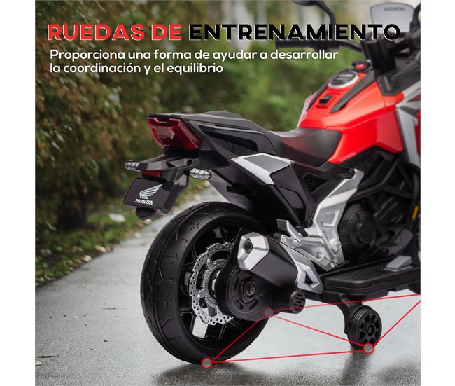 Motas elétricas PP, Metal AIYAPLAY Vermelho