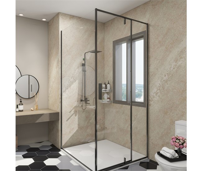 Revestimento de parede Bladel 4 painéis PVC Creme