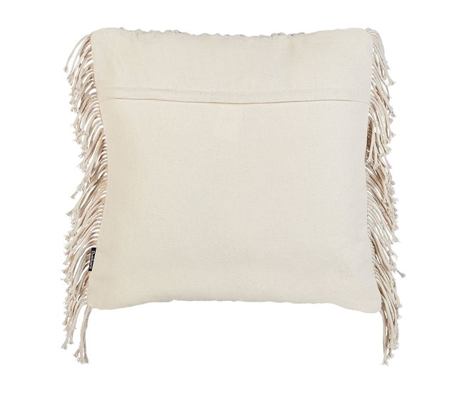 Beliani Almofada decorativa PATTAN Bege