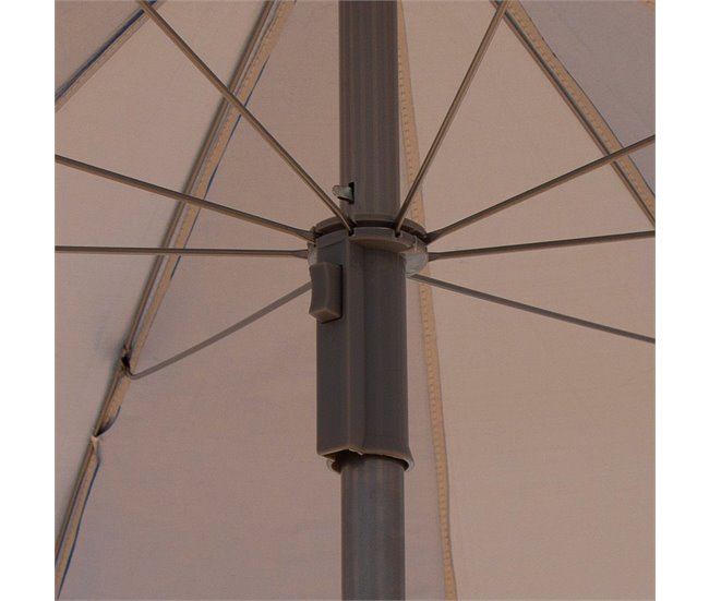 Aktive Guarda-sol grande  wister inclinável UV50 c/capa Branco/ Azul