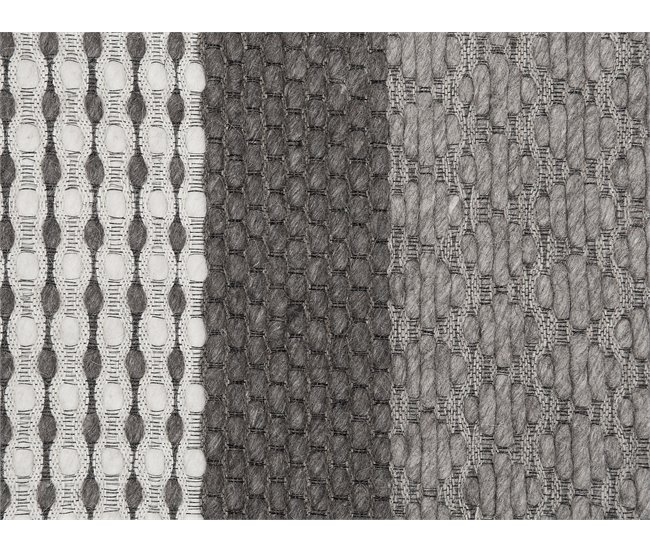 Beliani Pelos curtos AKKAYA 160x230 Cinza Escuro