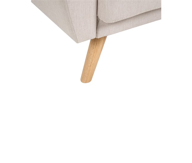 Beliani Poltrona de leitura FLORLI Bege
