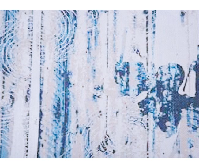 Beliani Pelos curtos BURDUR 140x200 Azul