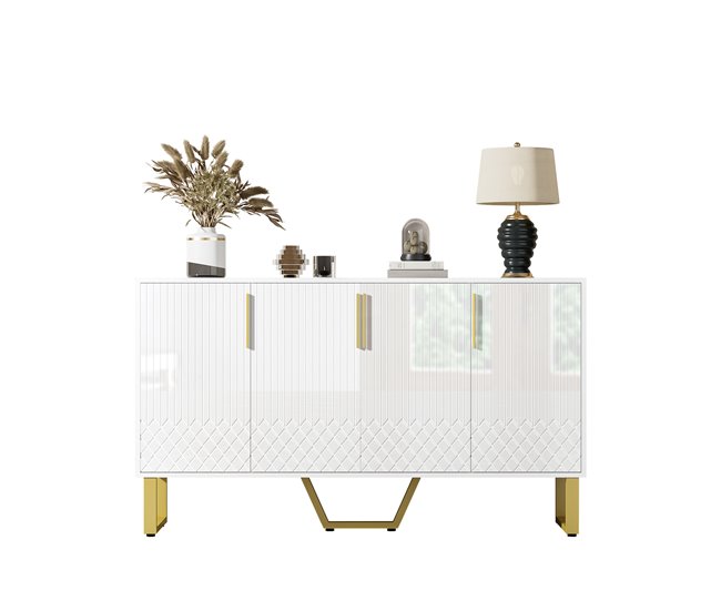 Aparador com 4 portas Branco