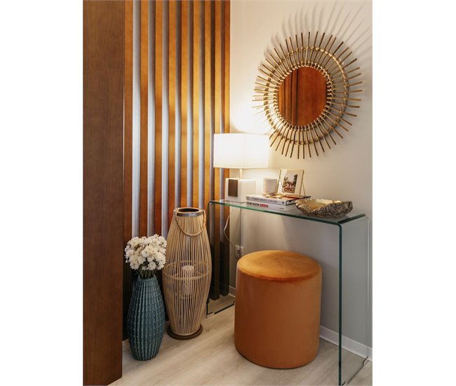 Beliani Espelho STENEN 76x3 Areia