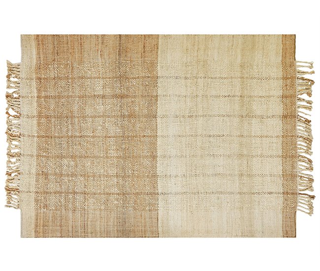 Beliani Entrelaçado KARKIN 160x230 Bege