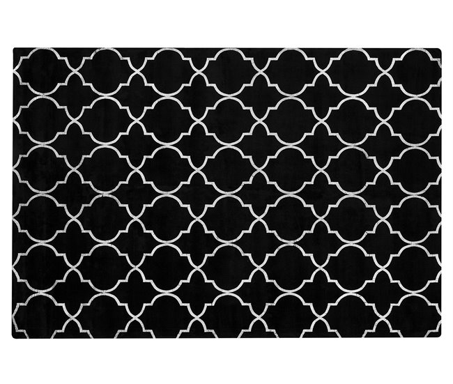 Beliani Pelos curtos YELKI 140x200 Preto