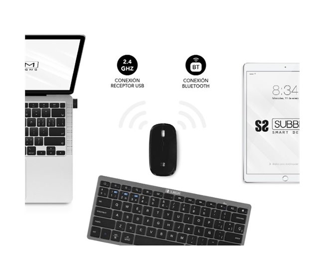 Teclado SUBKBC-OCO020 Cinza