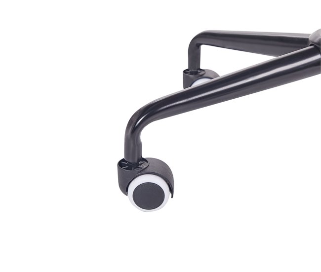 Beliani Silla de oficina PAWNEE Laranja