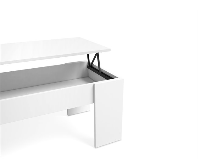 Mesa de centro elevável LOW Branco