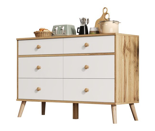 Aparadores Natural/ Branco