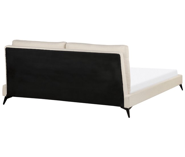 Beliani Cama Bouclé MELLE 195x240 Bege