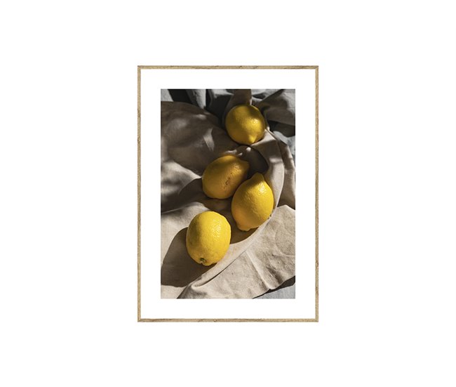 Quadro art deco LIMONES 35x50cm marca MARCOMUEBLE  Multicor