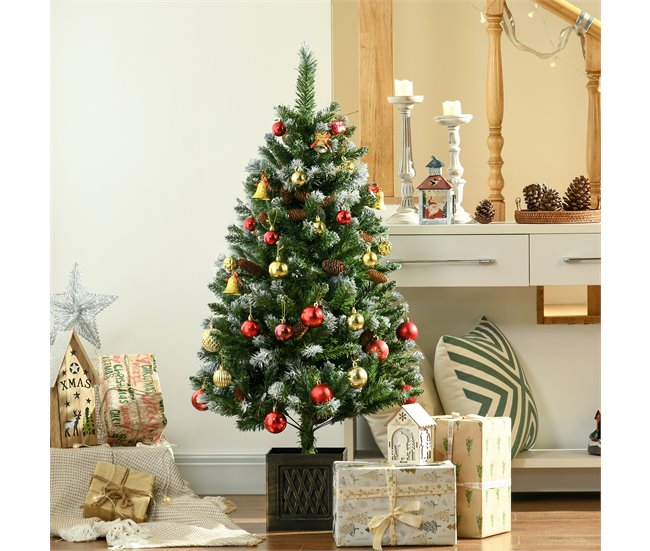 Árvore de Natal HOMCOM 830-734V00GN Verde