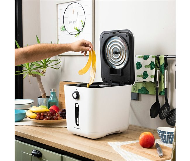 Aparelho de Compostagem Elétrico de Cozinha Branco
