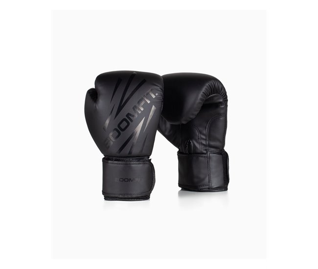 Luvas de Boxe (Par) Black Edition - BOOMFIT Preto