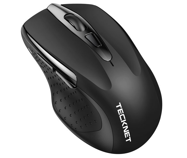 Tecknet tk-ms317 rato sem fios ergonomico 6 dpi bluetooth usb