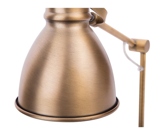 Beliani Candeeiro de mesa MONSAN Dourado