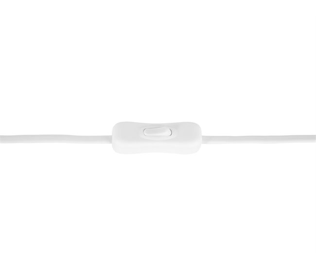 Beliani Candeeiro de mesa SALADO Branco
