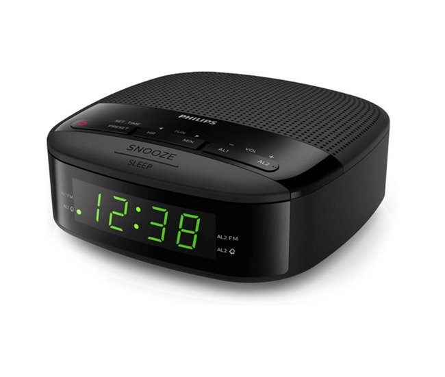 Rádio Despertador Preto