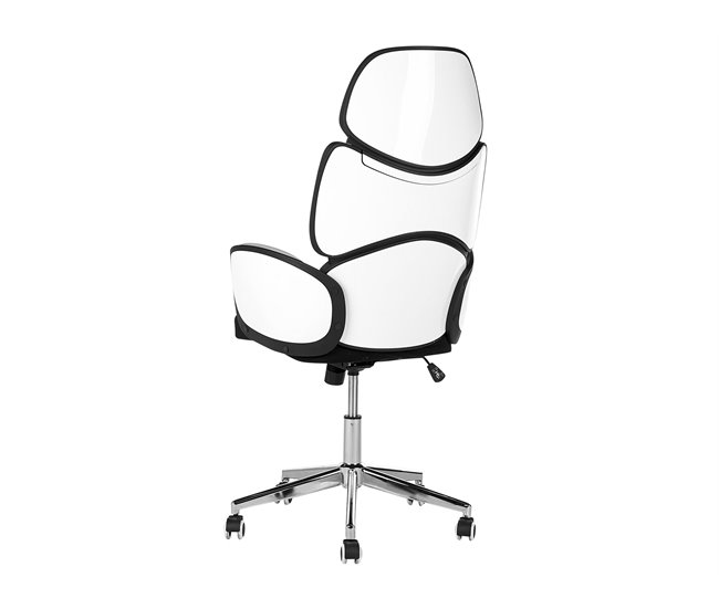 Beliani Silla de oficina SPLENDID Cinza Claro