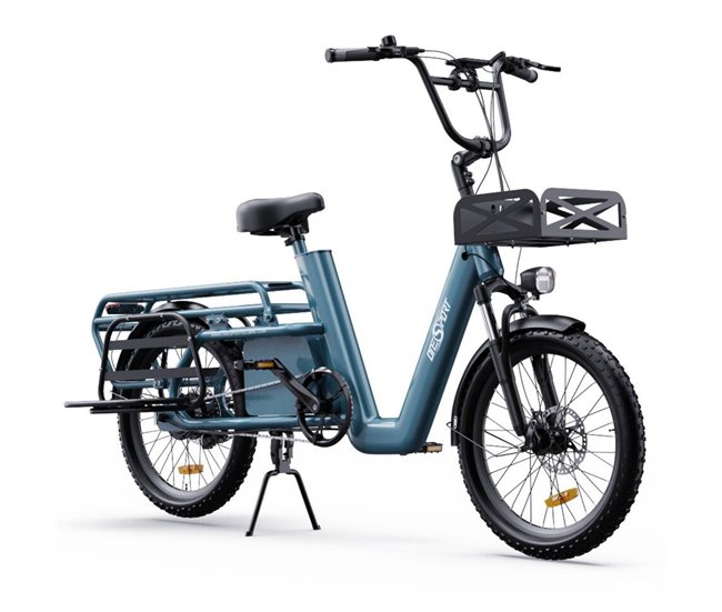 Bicicleta Elétrica ONESPORT OT01 - Motor 650W Bateria 48V27AH Azul