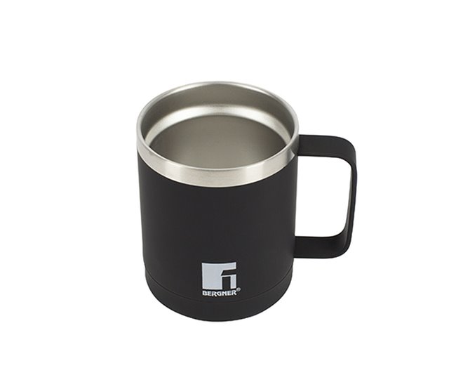 Caneca de Aço Inoxidável Coffe & Tea Lovers Preto