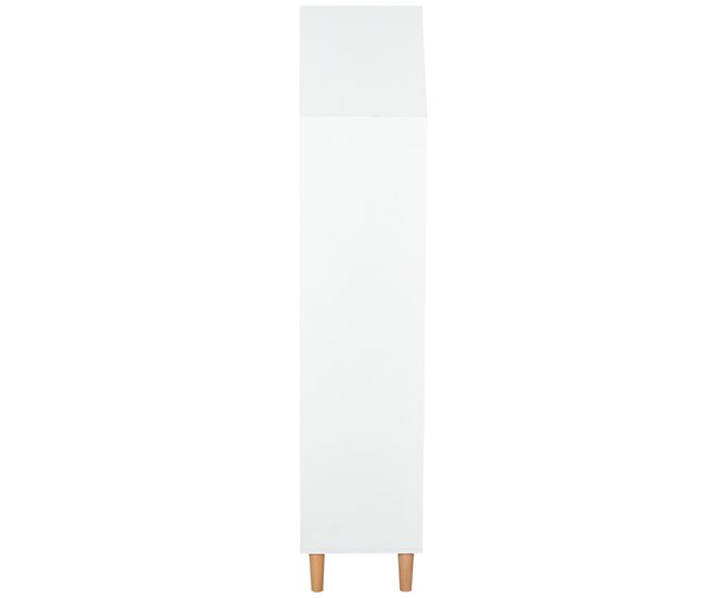 Prateleira de livro infantil P2 class MDF, pine wood HOMCOM Branco