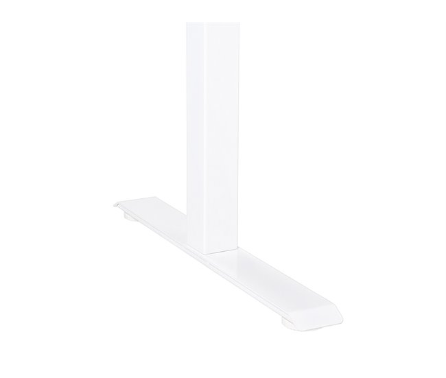 Beliani Secretária ajustável DESTIN III 120x72 Branco