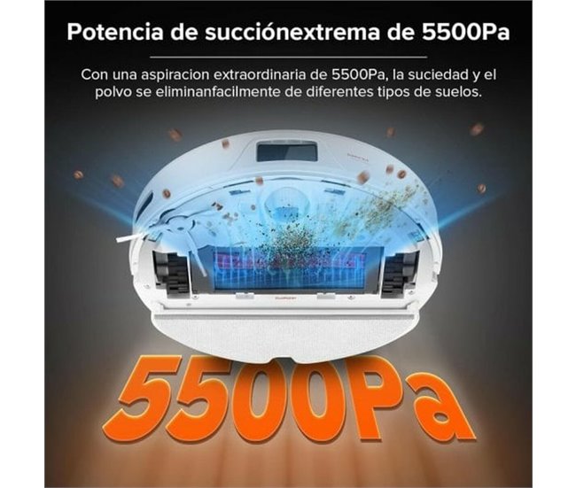 Robot Aspirador Q8 Max Branco