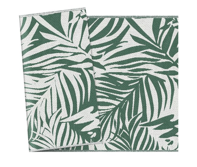 Tapete de Exterior Polipropileno Outsunny Verde