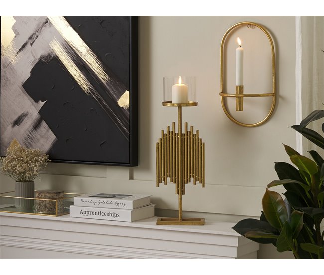 Beliani Candelabro NIAS Dourado