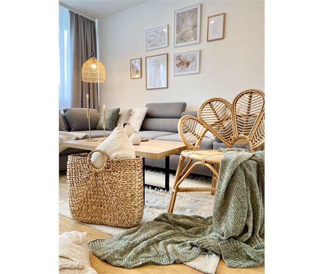 Cadeira pavão FLORENTINE II Rattan Natural Natural