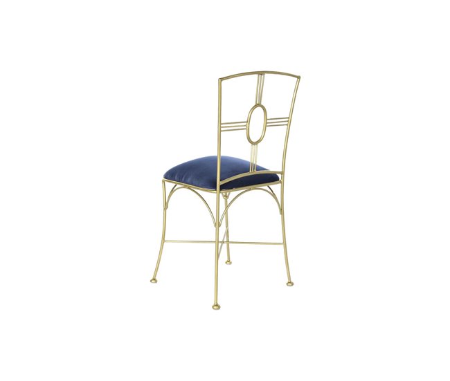 Cadeira de Sala de Jantar Azul