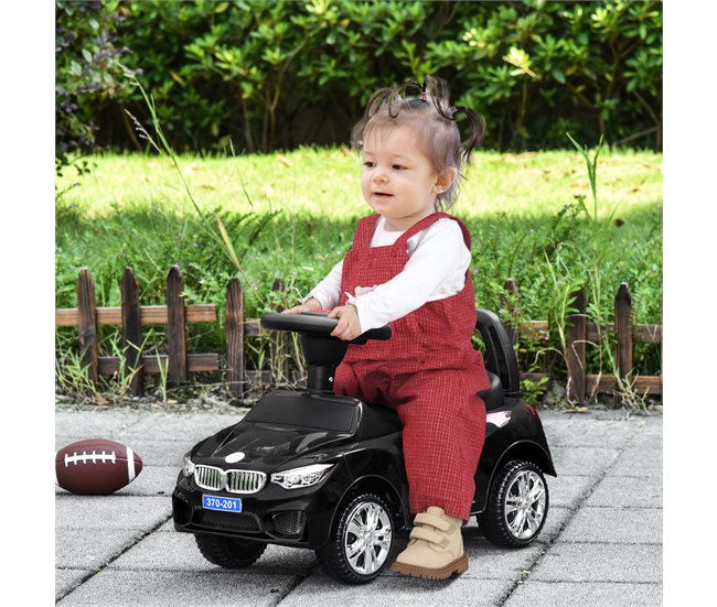 Carro Andador PP e Metal HOMCOM Preto