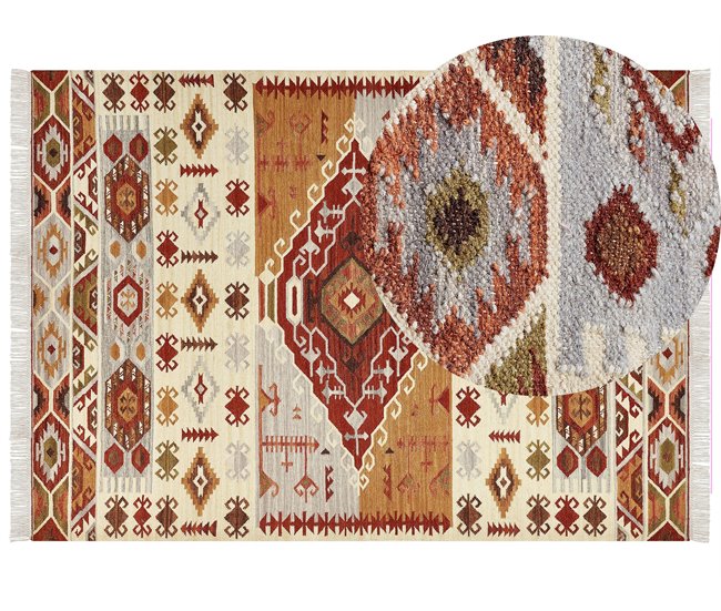 Beliani Kilim PROSHYAN 200x300 Multicor