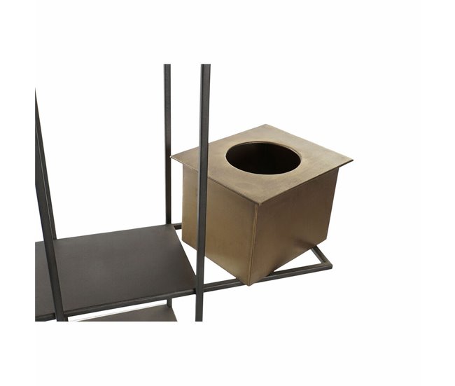 Estantes Preto/ Madeira