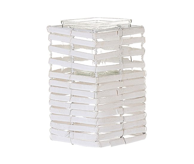Beliani Candelabro MAROLA Branco
