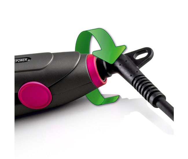 Alisador de Cabelo HAEGER Tourmaline Power Preto