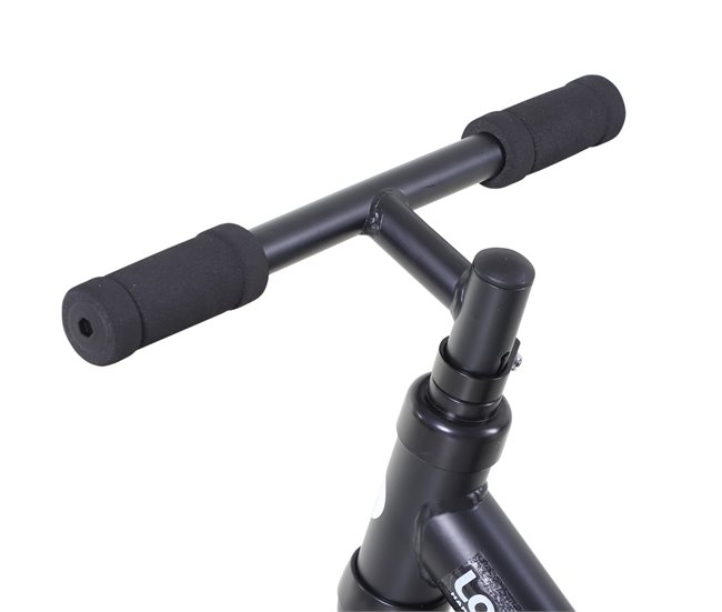 Bicicleta de Equilibrio PP, Metal HOMCOM Preto