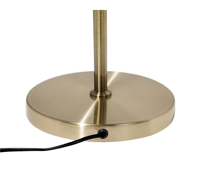 Beliani Candeeiro de pé SEVERN Dourado