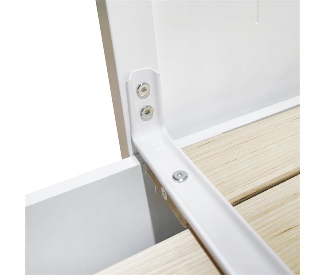 Cama nido UPPSALA 80/160x200cm branca Branco